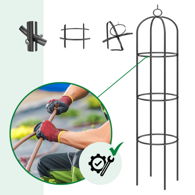 Opora na popínavé kvety