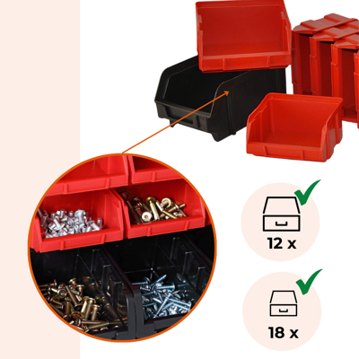 Závesný organizér do dielne