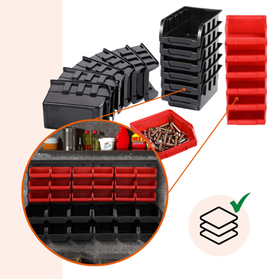 Závesný organizér do dielne