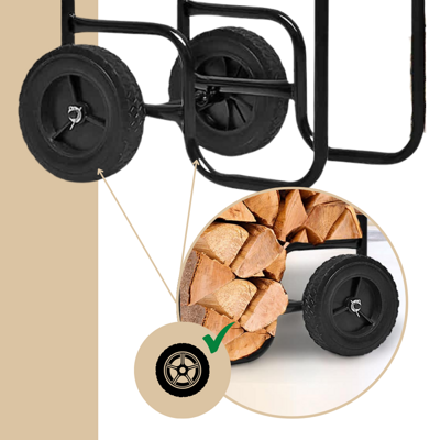 Vozík na palivové drevo
