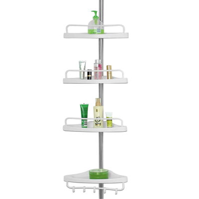 Teleskopický regál do sprchy