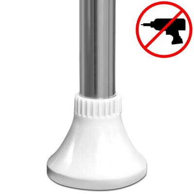 Teleskopický regál do sprchy