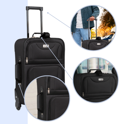 sada cestovných kufrov