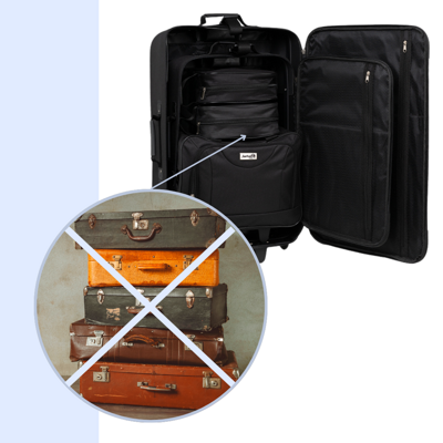 sada cestovných kufrov