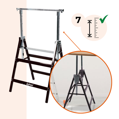 Teleskopické lešenárske kozy