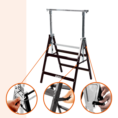 Teleskopické lešenárske kozy