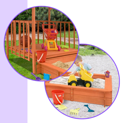 Pieskovisko s verandou