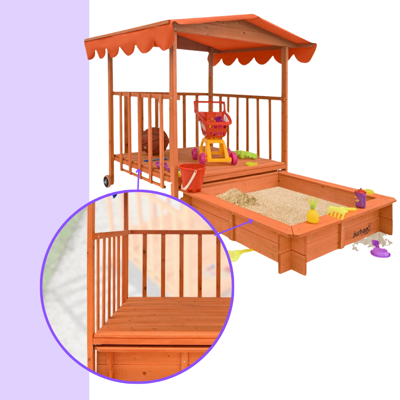 Pieskovisko s verandou