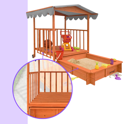 Pieskovisko s verandou