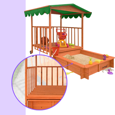 Pieskovisko s verandou