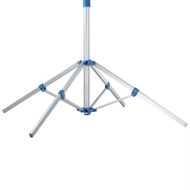 Hliníkový sušiak na bielizeň FALCO, 103×168 cm, strieborná