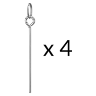 Hliníkový sušiak na bielizeň FALCO, 103×168 cm, strieborná