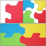 Penová podložka pre deti PUZZLE, 86 dielov, viacfarebná