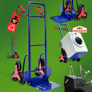 Schodisková rudla CART, max. 200kg, modrá