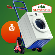 Schodisková rudla CART, max. 200kg, modrá