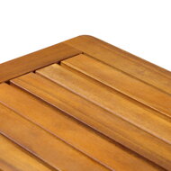 Drevený odkladací stolík WASHINGTON, 45x45x45cm, hnedá