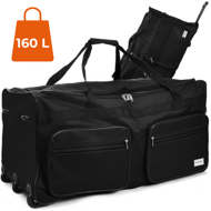 Cestovná taška na kolieskach JOY 160l, čierna