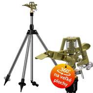 Impulzný zavlažovač trávnika SVEN s teleskopickým stojanom 30-360°