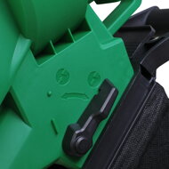 Elektrický vysávač lístia WOLF, 3v1. zelená/čierna