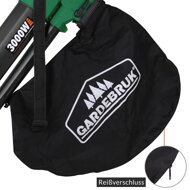 Elektrický vysávač lístia WOLF, 3v1. zelená/čierna