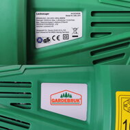 Elektrický vysávač lístia WOLF, 3v1. zelená/čierna