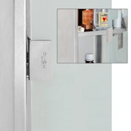 Nástenná lekárnička SAVE, 25x12x48,5cm, strieborná