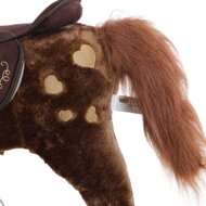 Hojdací koník hnedý so zvukovým efektom