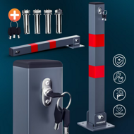 Parkovacia zábrana RIA, 5x5x65cm, šedá