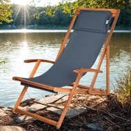 Záhradné lehátko SIENA, 65x87x102cm, antracitová