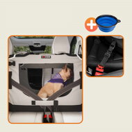 Prepravná taška pre psy a mačky ELI, 70x52x52cm, šedá