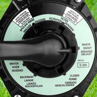 Piesková filtrácia k bazénu AQUA 9 600 l/h, modrá