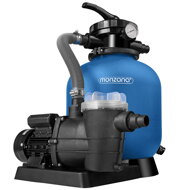 Piesková filtrácia k bazénu AQUA 9 600 l/h, modrá