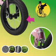 Detské odrážadlo QUIDO, od 3 rokov, ružová