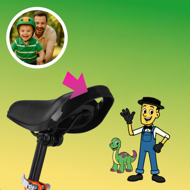 Detské odrážadlo QUIDO, od 3 rokov, oranžová