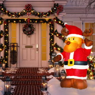 Nafukovací Sob osvetlený, 135cm, červená