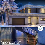 Vianočná svetelná reťaz  CECIL, 5m, teplá biela