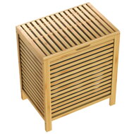 Bambusový kôš na bielizeň ISLA, 62L, prírodná hnedá