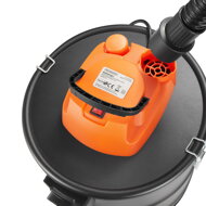 Vysávač na popol BENEDIKT, 1200 W, 18 kPa, čierna/oranžová