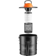 Vysávač na popol BENEDIKT, 1200 W, 18 kPa, čierna/oranžová