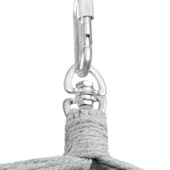 Závesné kreslo MANDY 170x100x150 cm, tmavosivé