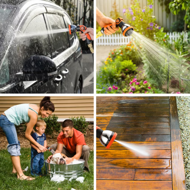 Flexibilná hadica na vodu ARIANA, 30m, čierna