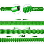 Flexibilná hadica na vodu ARIANA, 30m, zelená