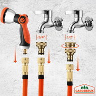 Flexibilná hadica na vodu ARIANA, 30m, oranžová