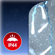 Vianočná svetelná reťaz SIMPLE, 60m, studená biela