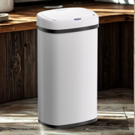 Senzorový odpadkový kôš DEUS, 58 litrov, biela