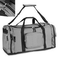 Cestovná taška na rameno JOHN, 90l, šedá