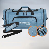 Cestovná taška na rameno JERGY, 90l, 65x32x33cm, modrá