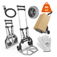 Výškovo nastaviteľná rudla TROY, max. 80kg, strieborná/čierna