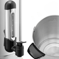 Varič na víno/čaj COZY - 8,8l, strieborná