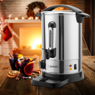 Varič na víno/čaj COZY - 6,8l, strieborná